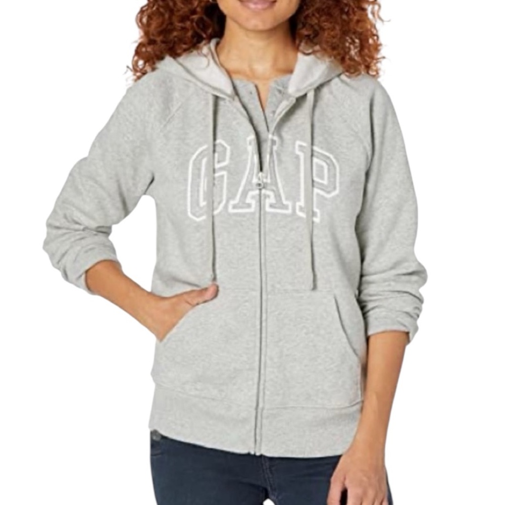 GAP Grey Full Zip Hoodie Jacket